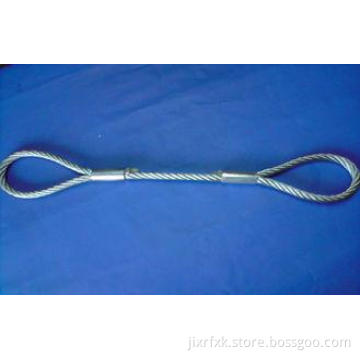 ASTM / GB Galvanized Steel Wire Rope Sling Of Derricking /
